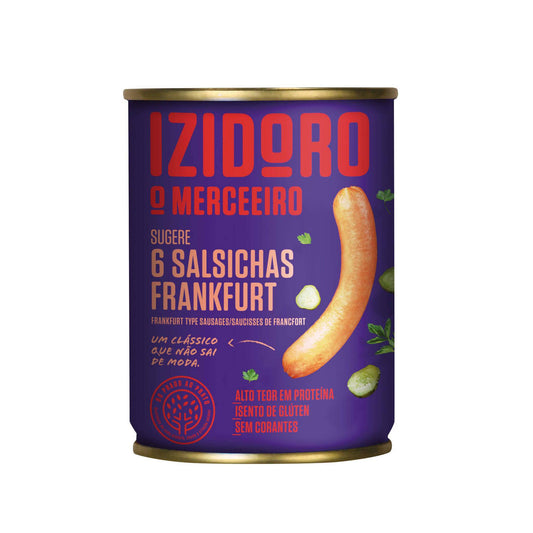 Izidoro Salsichas Frankfurt 6 un 120 gr