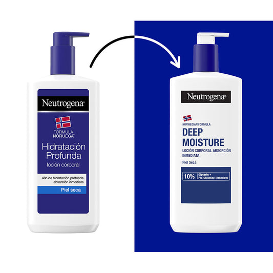 Neutrogena Loção para pele seca profunda hidratação pacote 2 x 750 ml