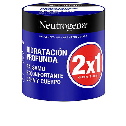 Neutrogena Pacote de bálsamo hidratação profunda 2 x 300 ml
