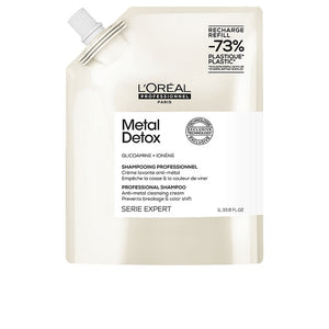 L'Oréal Professionnel Paris Champô desintoxicação de metal para cabelos danificados recarrega 500 ml