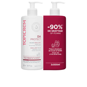 Topicrem Pacote de bálsamo emoliente da 2 x 500 ml
