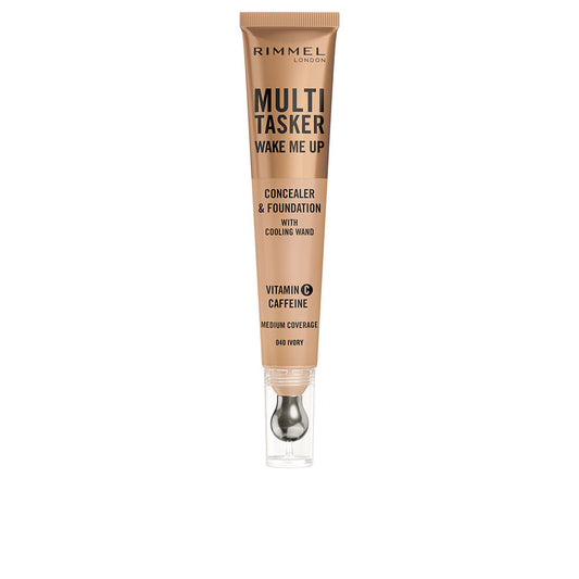 Rimmel London Despertar multitasker me up corretivo e base de maquilhagem #marfim 20 ml