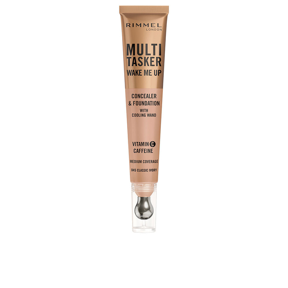 Rimmel London Corretivo e base de maquilhagem despertar multitasker me acima #marfim clássico 20 ml