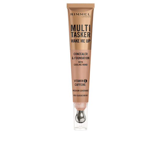 Rimmel London Despertar multitasker me up corretivo e base de maquilhagem #bege clássico 20 ml