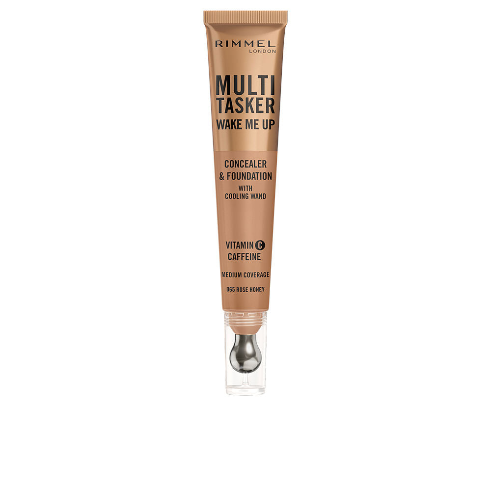Rimmel London Corretivo e base de maquilhagem despertar multitasker me up #rose honey 20 ml