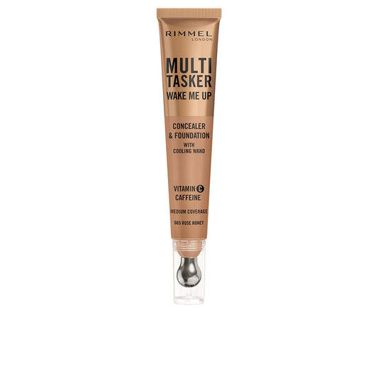 Rimmel London Corretivo e base de maquilhagem despertar multitasker me up #rose honey 20 ml