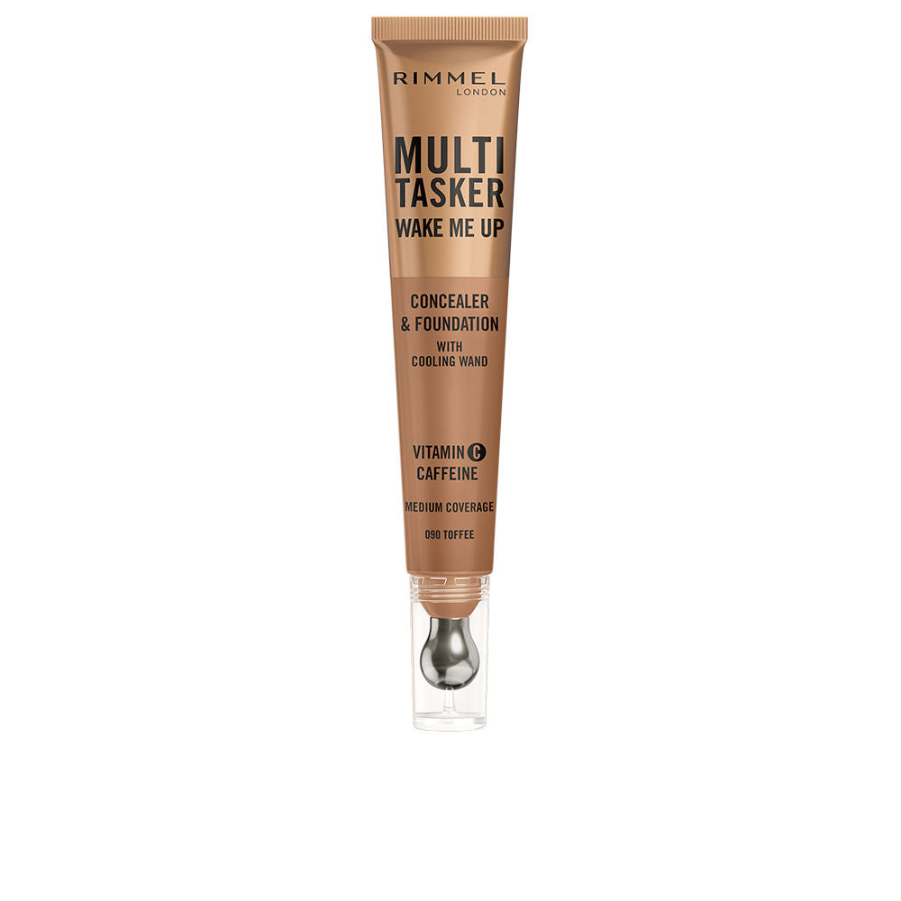 Rimmel London Despertar multitasker me up corretivo e base de maquilhagem #caramelo 20 ml