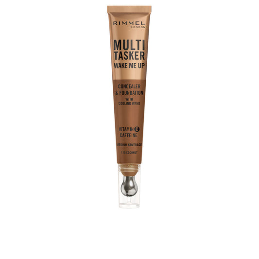 Rimmel London Despertar multitasker me up corretivo e base de maquilhagem #coco quente 20 ml