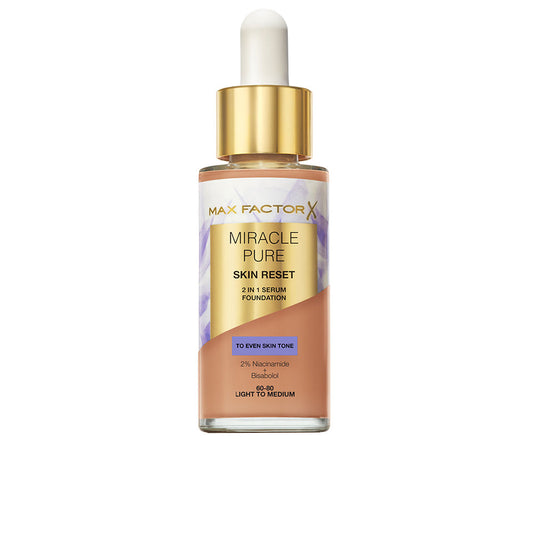 Max Factor Soro milagre puro com cor #60 - 80-leve a médio 30 ml