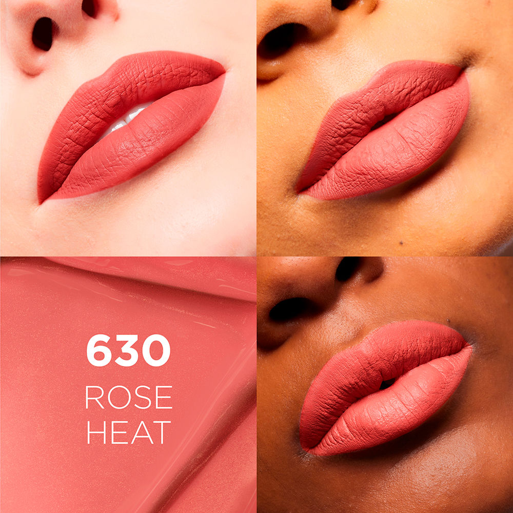 L'Oréal Paris Batom líquido infaillible matte resistance #630-rose heat 1 u