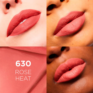 L'Oréal Paris Batom líquido infaillible matte resistance #630-rose heat 1 u