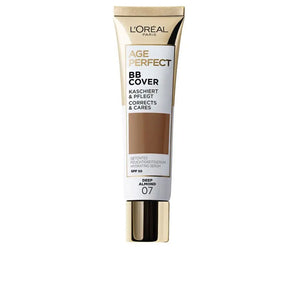 L'Oréal Paris Age perfect bb cover maquiagem líquida spf50 #07-amêndoa profunda 30 ml