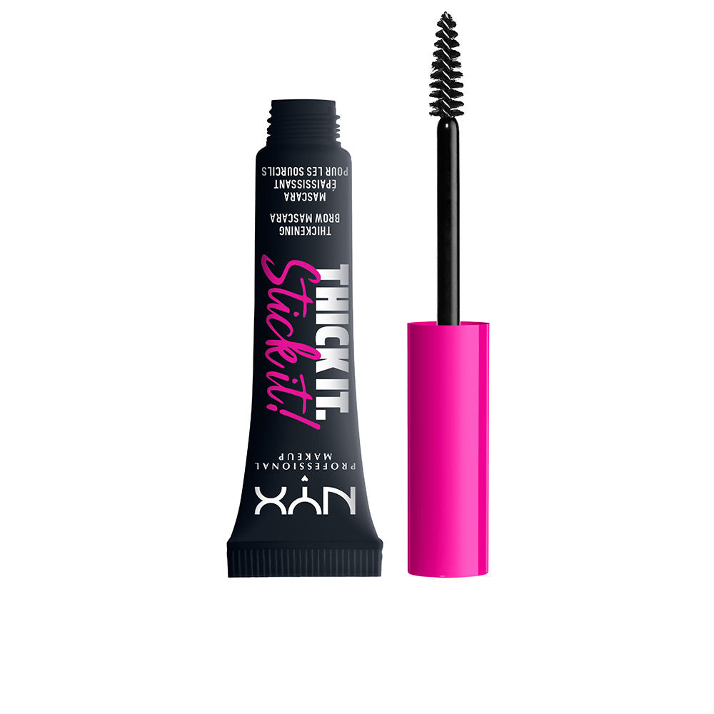 Nyx Professional Make Up Espessura. cole-o! rímel para sobrancelhas #black 1 u