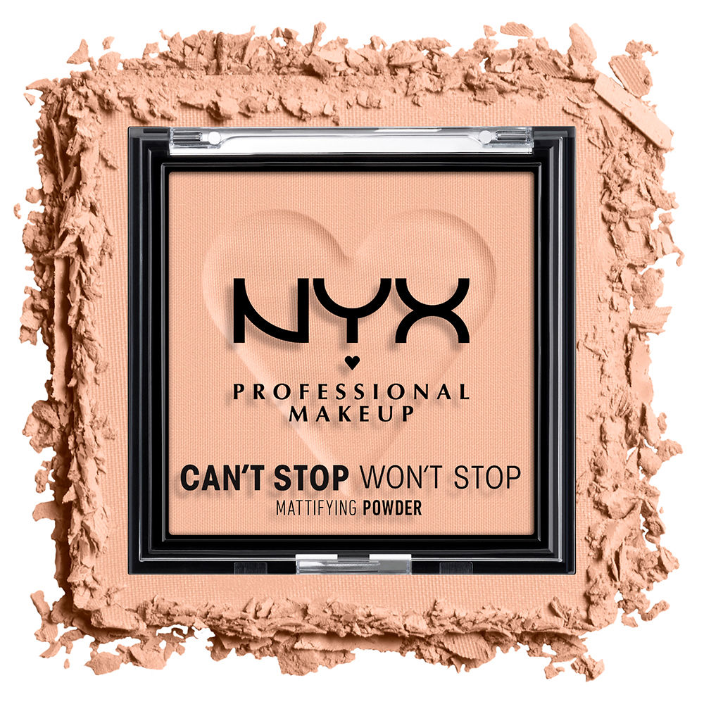 Nyx Professional Make Up Não pode parar não para de pó matificante #médio 6 gr