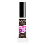 Nyx Professional Make Up O gel cola de sobrancelhas para sobrancelhas #preto 5 gr