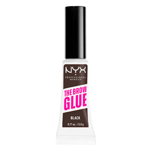 Nyx Professional Make Up O gel cola de sobrancelhas para sobrancelhas #preto 5 gr