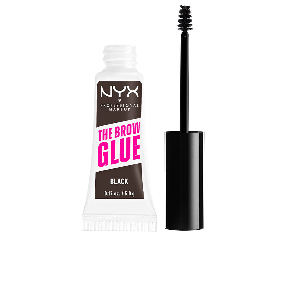 Nyx Professional Make Up O gel cola de sobrancelhas para sobrancelhas #preto 5 gr