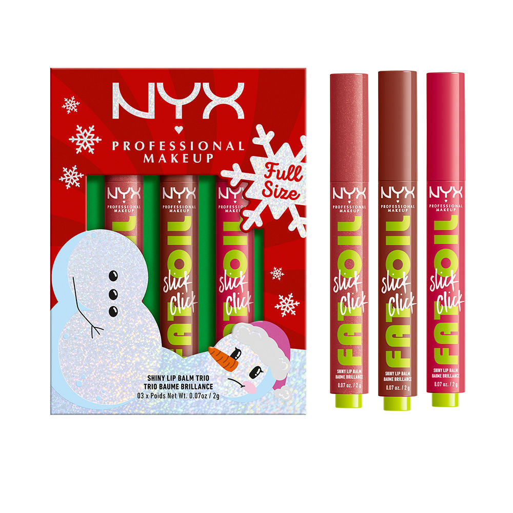 Nyx Professional Make Up Óleo gordo slick trio 3 unidade.