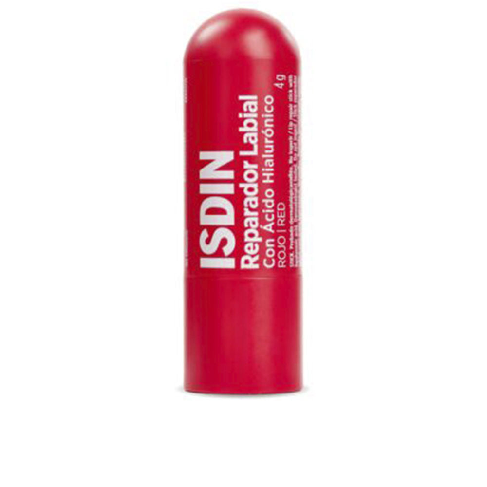 Isdin Reparo lip com bastão de cor #vermelho 4 gr