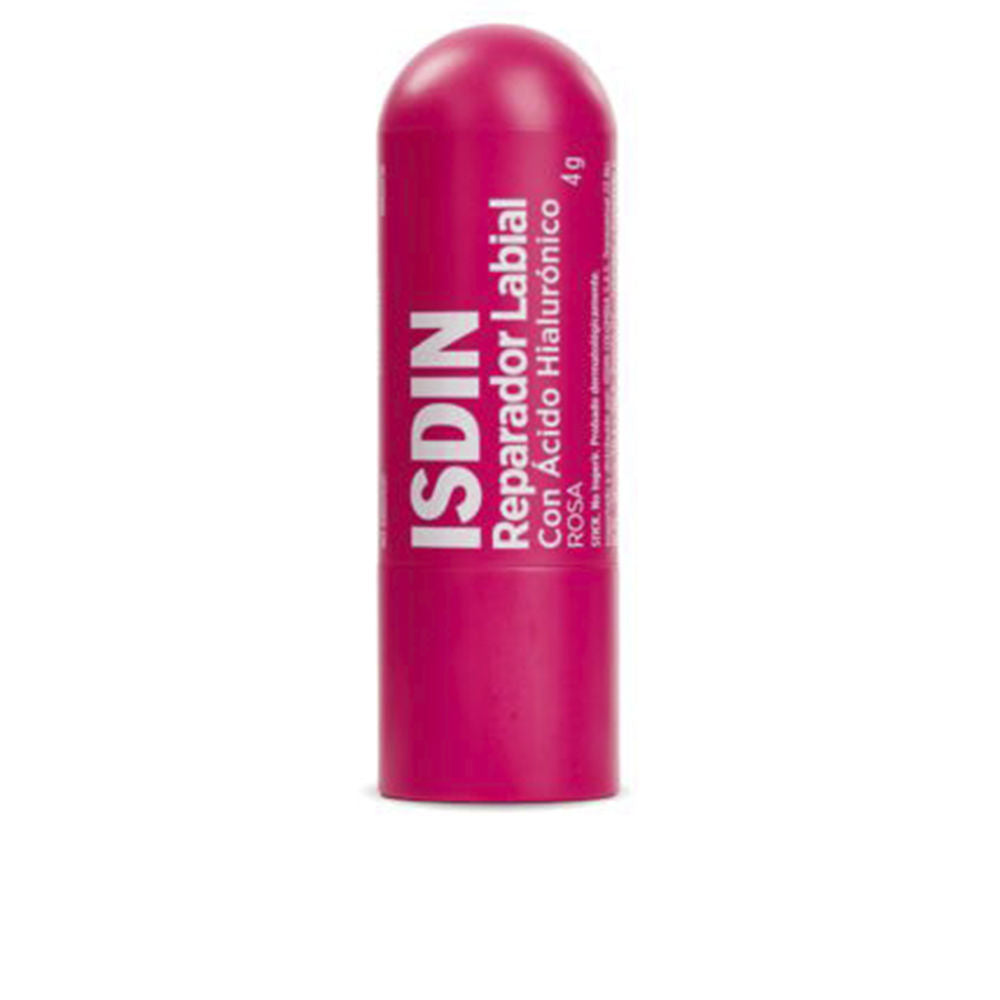Isdin Reparo labial com cor em bastão #rosa 4 gr