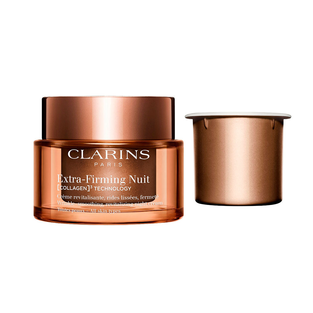 Clarins Creme extrafirmante noturno para todos os tipos de pele recarregar 50 ml