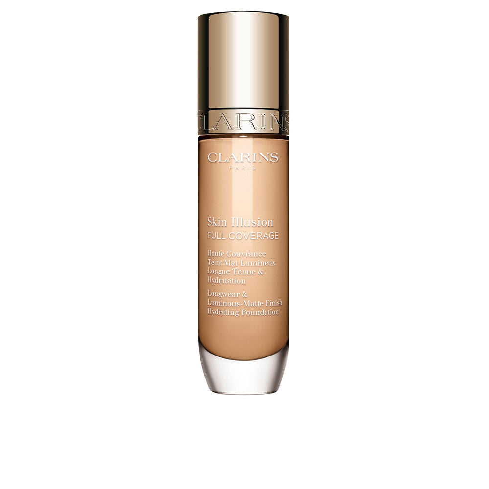 Clarins Base de maquilhagem cobertura total de ilusão de pele #105n 30 ml