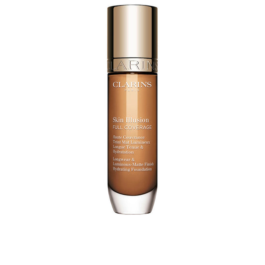 Clarins Base de maquilhagem cobertura total de ilusão de pele #114n 30 ml