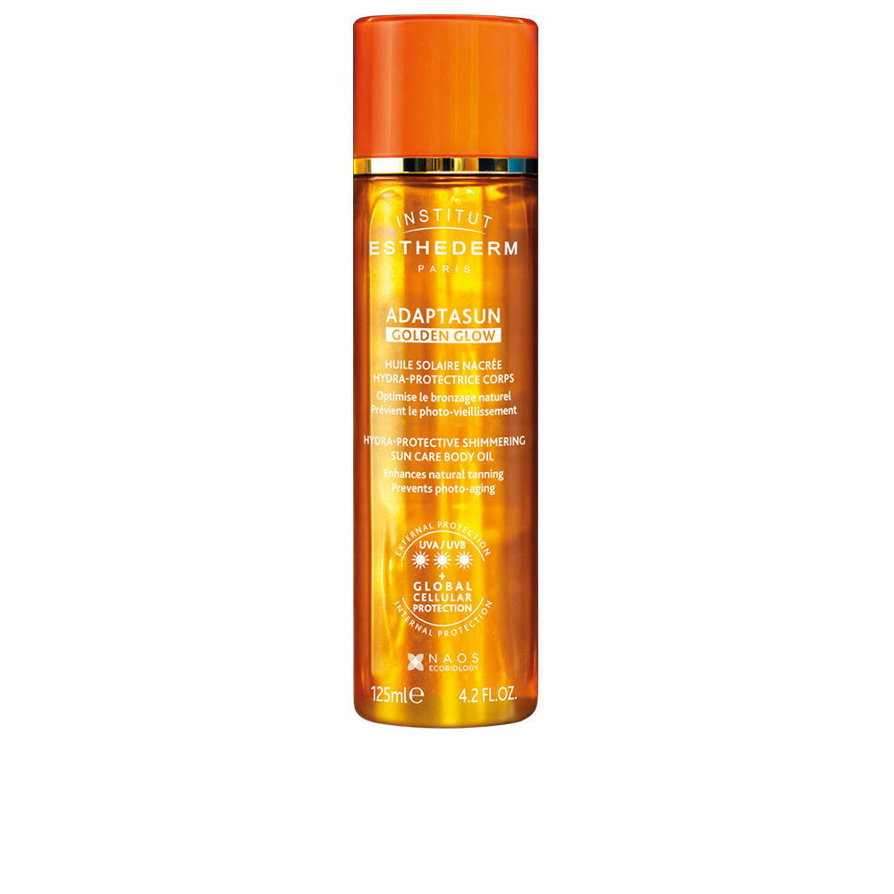 Institut Esthederm L'huile Solaire Sol Forte Acabamento com Brilho Dourado 125ml