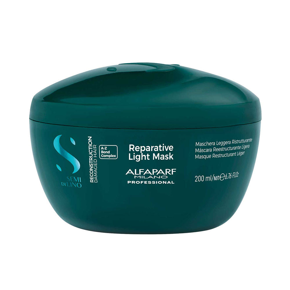 Alfaparf Milano Semi di lino reconstruction máscara de reestruturação leve 200 ml