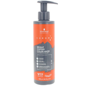 Schwarzkopf Chroma ID Máscara Coloração Bonding 7-77 Bright Copper 300ml