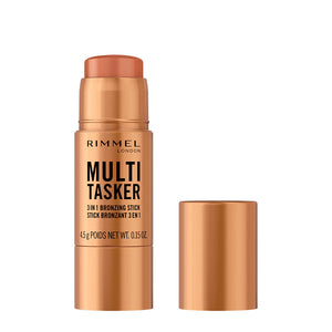 Rimmel London Bastão de bronzeamento multitasker 3 em 1 #02-médio 4,5 gr