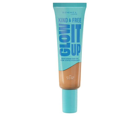 Rimmel London Base líquida brilho tipo e gratuito it acima #210-golden bege 30 ml