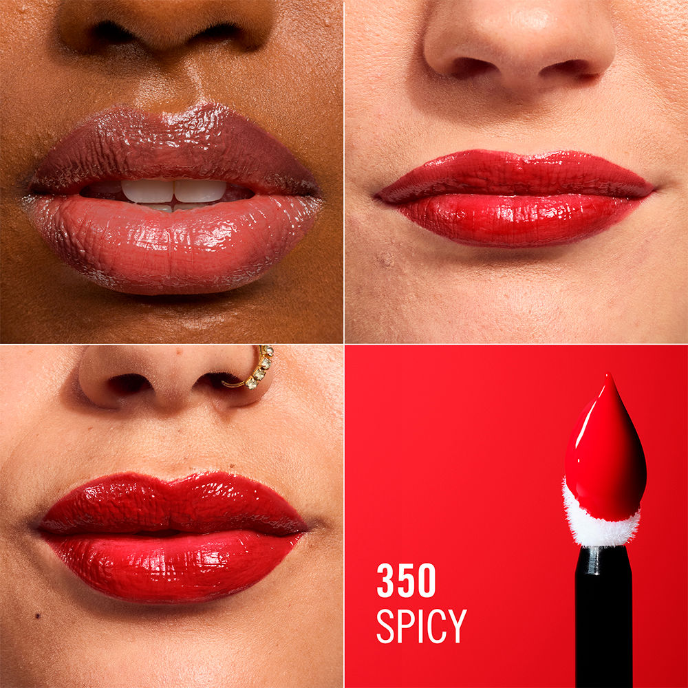 Rimmel London Brilho labial procurador de emoção látex #350-gloss apimentado 6 ml