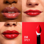 Rimmel London Brilho labial procurador de emoção látex #350-gloss apimentado 6 ml