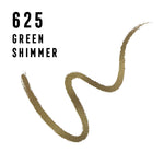 Max Factor Masterpiece wow liner delineador em gel à prova d'água #625-green shimmer 1,2 gr