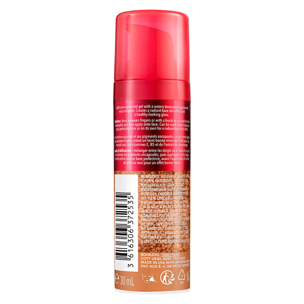 Bourjois Base essência saudável misturar tinta glow #005-medium bronzeado 30 ml