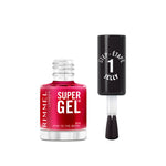 Rimmel London Esmalte super gel de uñas #14-pink to a baga 12 ml
