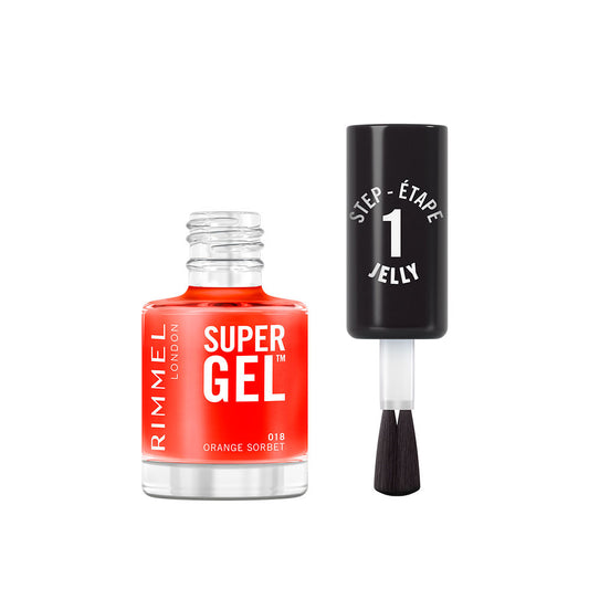 Rimmel London Super gel esmalte de uñas #18-orange sorvete 12 ml