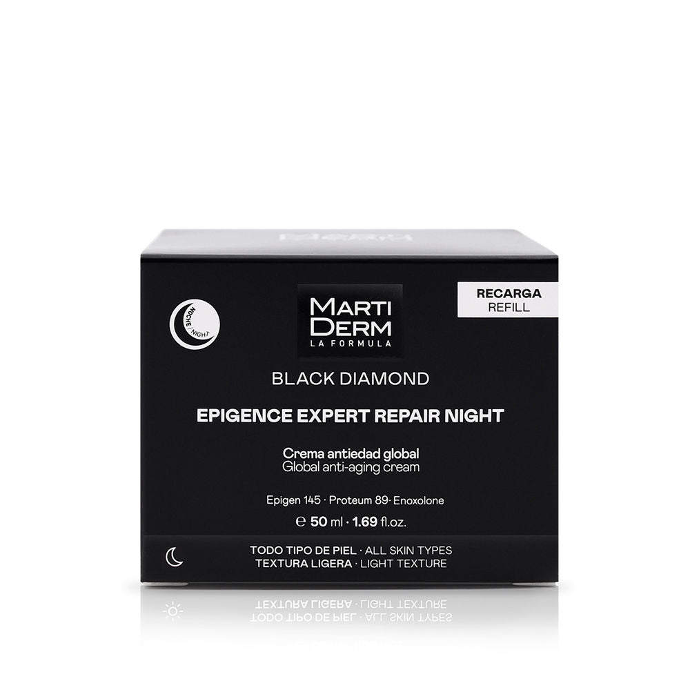 Martiderm Black Diamond Epigence Expert Repair Creme de Noite Antienvelhecimento Global Recarga 50ml