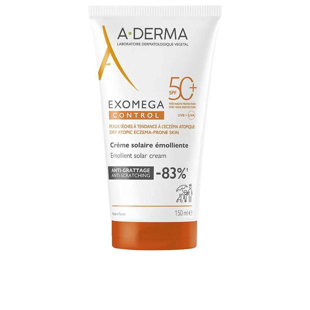 a-Derma Exomega Control Creme Solar Emoliente SPF50+ 150ml