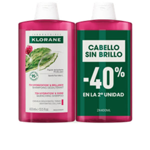 Klorane Barbaria fig shampoo embalagem 2 x 400 ml