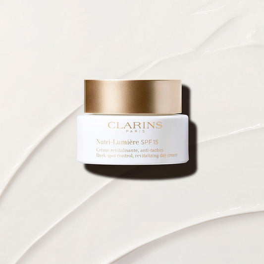 Clarins Nutri-lumière creme revitalizante anti-manchas fps 15 50 ml