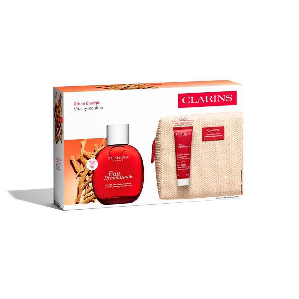 Clarins Eau dynamisante caso 2 unid.