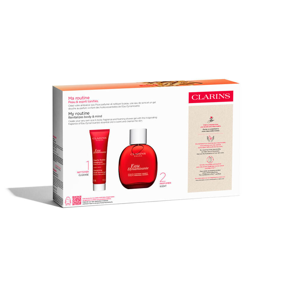 Clarins Eau dynamisante caso 2 unid.