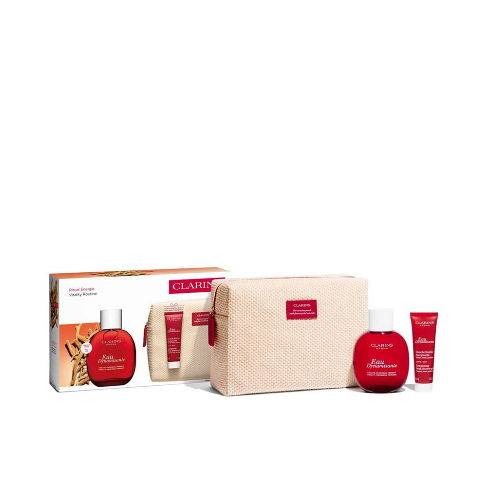 Clarins Eau dynamisante caso 2 unid.