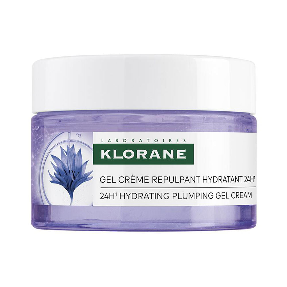 Klorane Bio cornflower & hyaluronic acid gel-creme rosto e olhos 50 ml