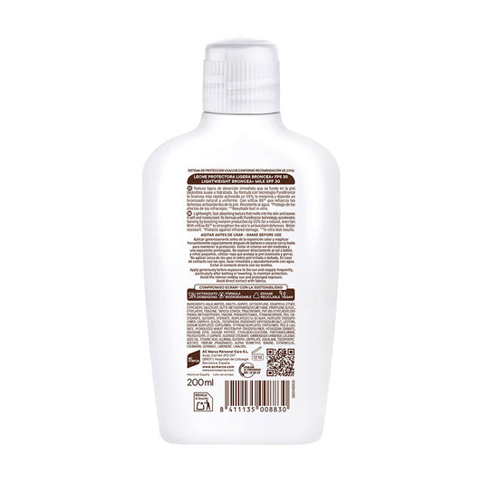 Ecran Sunnique broncea+ leite protetor fps 30 200 ml