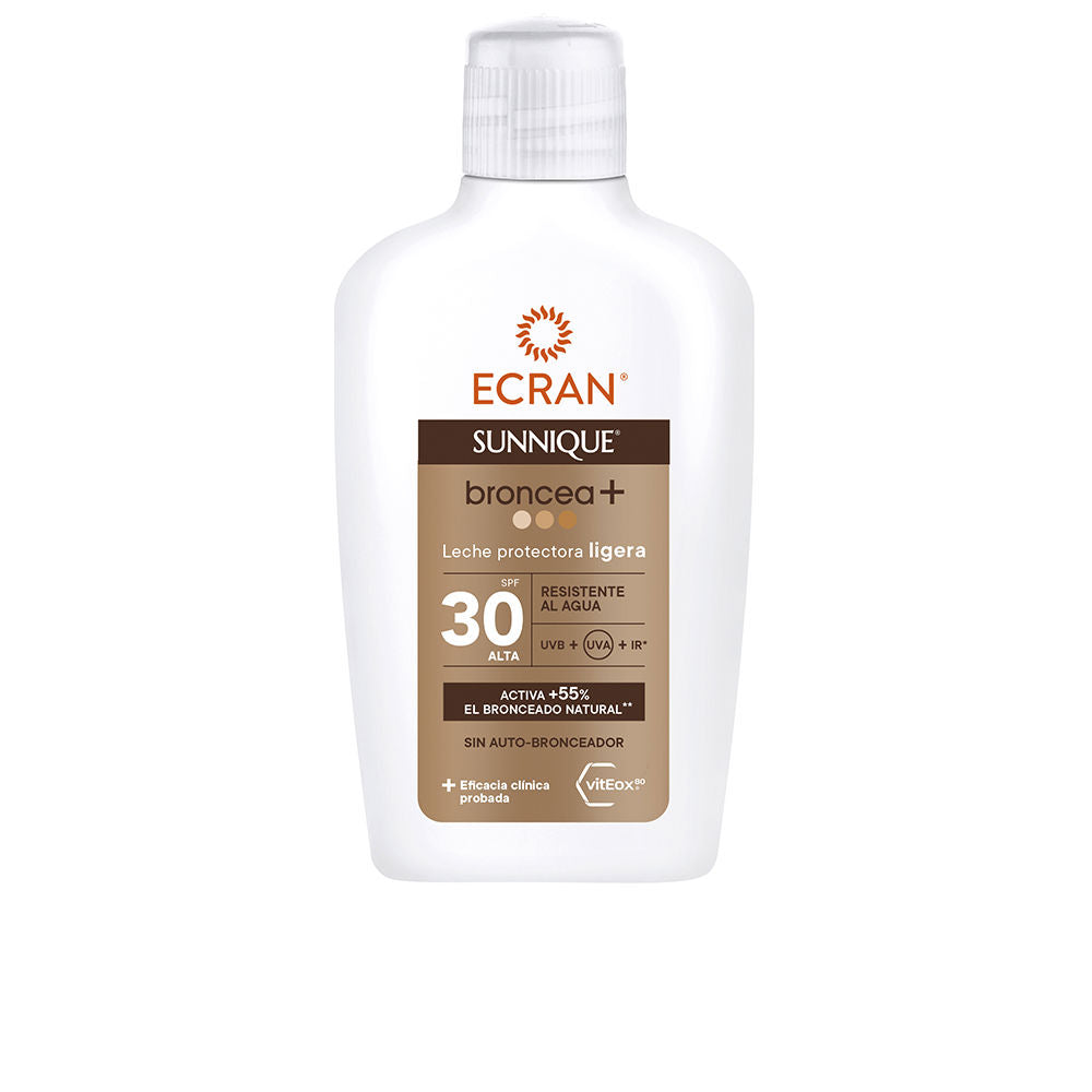 Ecran Sunnique broncea+ leite protetor fps 30 200 ml