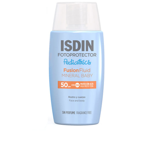 Isdin Fluido Protetor Solar Mineral Bebé SPF50+ 50ml