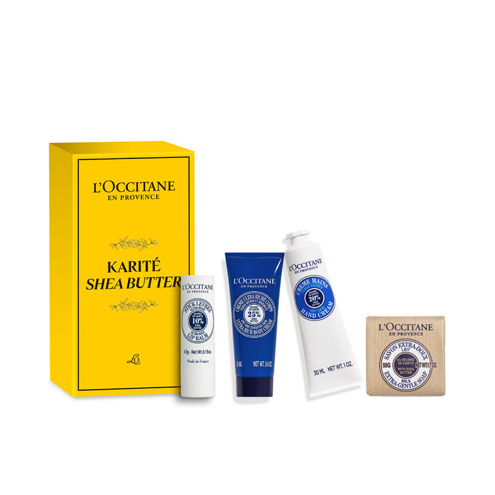L'Occitane En Provence Estojo de karité 4 peças
